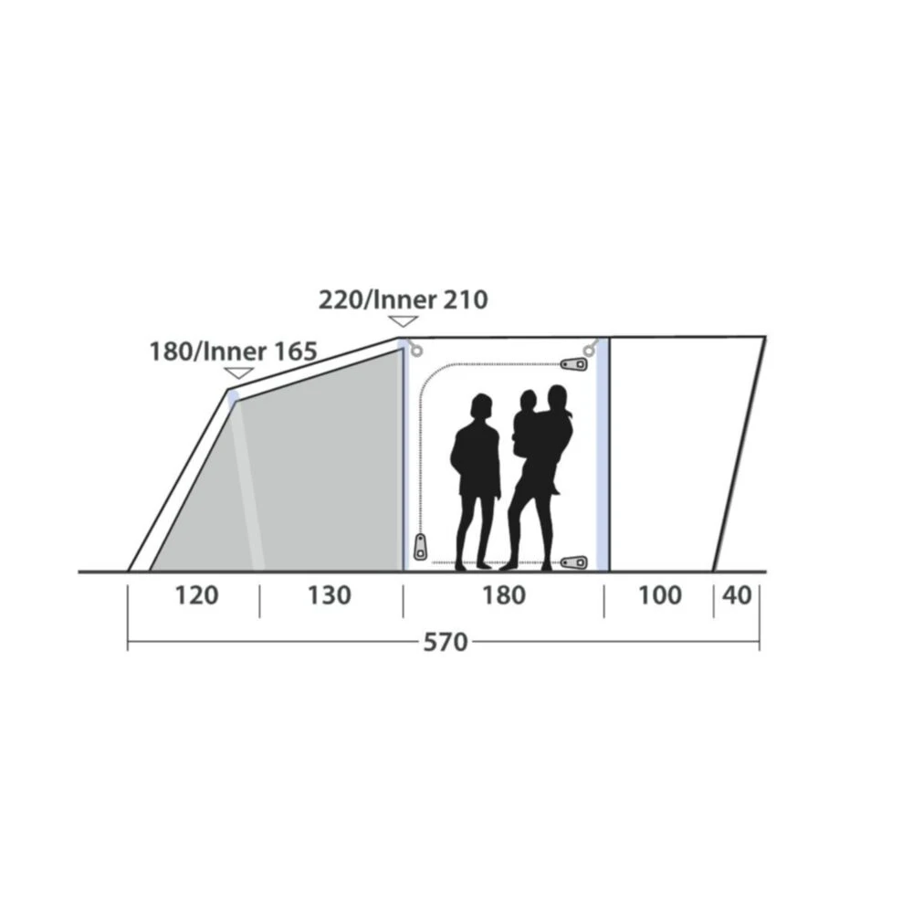 Outwell Springville 4SA Tent 6 Outwell Springville 4SA Tent - Image 4