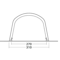 Outwell Springville 4SA Tent 21 Outwell Springville 4SA Tent -OUTDOOR WORLD GEAR 111275 springville 4sa drawing other5