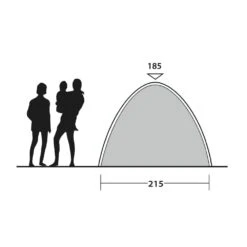 Outwell Free Standing Inner L 13 Outwell Free Standing Inner L -OUTDOOR WORLD GEAR 111340 free standing inner l drawing other5 1