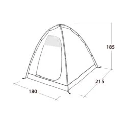 Outwell Free Standing Inner L 14 Outwell Free Standing Inner L -OUTDOOR WORLD GEAR 111340 free standing inner l drawing perspective2 1