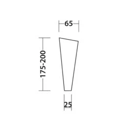 Outwell Lounge Vehicle Connector L 15 Outwell Lounge Vehicle Connector L -OUTDOOR WORLD GEAR 111356 lounge vehicle connector l drawing other4
