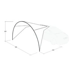 Outwell Forecrest Canopy 23 Outwell Forecrest Canopy -OUTDOOR WORLD GEAR 111402 forecrest canopy drawing perspective2