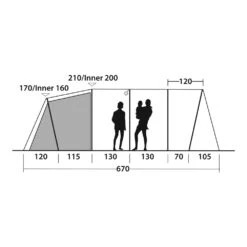 Outwell Phoenix 5 Tent (2025) 22 Outwell Phoenix 5 Tent (2025) -OUTDOOR WORLD GEAR 111461 phoenix 5 drawing other4
