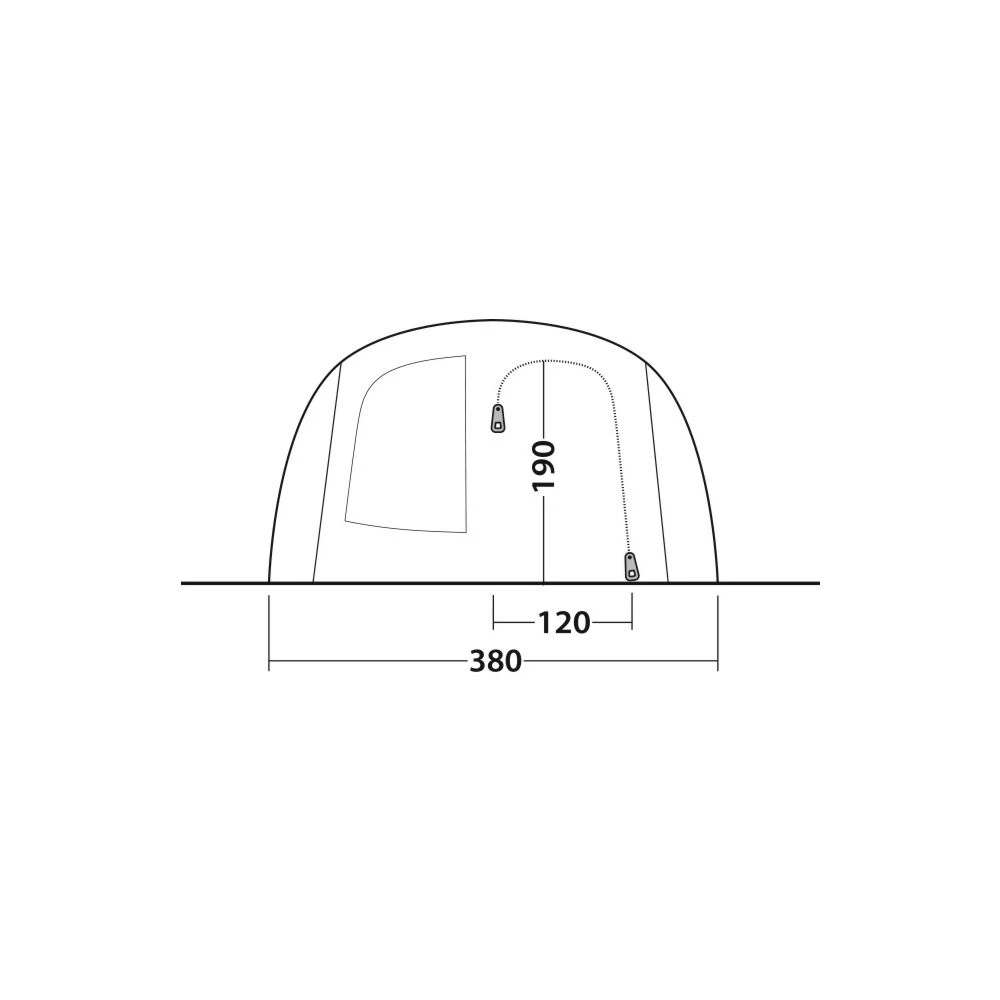 Outwell Phoenix 6+2 Tent (2025) 8 Outwell Phoenix 6+2 Tent (2025) - Image 6