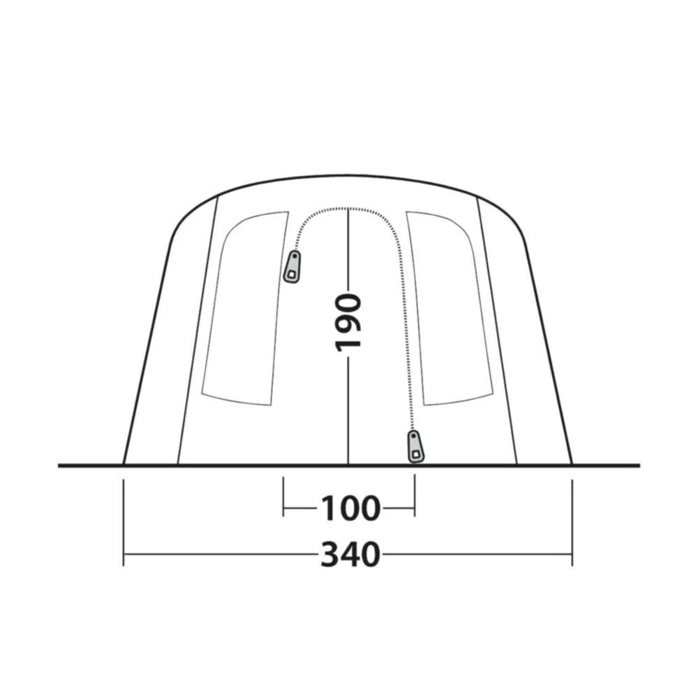 Outwell Tennessee 5 Air Tent (2025) 8 Outwell Tennessee 5 Air Tent (2025) - Image 6