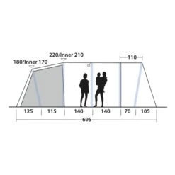 Outwell Tennessee 7 Air Tent (2025) 20 Outwell Tennessee 7 Air Tent (2025) -OUTDOOR WORLD GEAR 111471 tennessee 7 air drawing other4