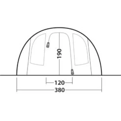 Outwell Rockwell 6 Tent (2025) -OUTDOOR WORLD GEAR 111477 rockwell 6 drawing other5