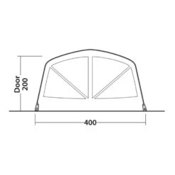 Outwell Alabama 6 Air TC Tent (2025) 18 Outwell Alabama 6 Air TC Tent (2025) -OUTDOOR WORLD GEAR 111494 alabama 6 air tc drawing other4