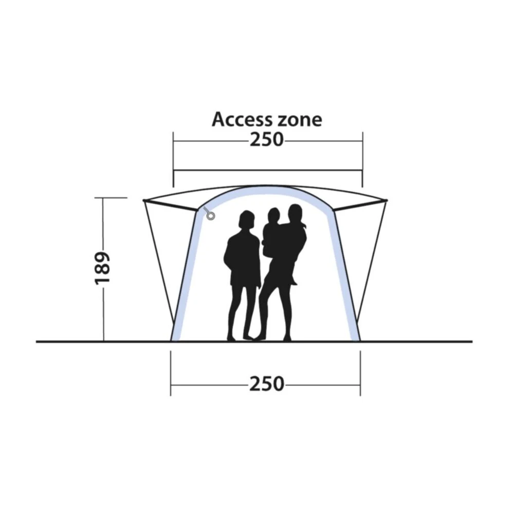 Outwell Daytona Air Awning (175-200cm) (2025) 7 Outwell Daytona Air Awning (175-200cm) (2025) - Image 5