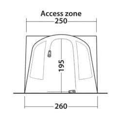 Outwell Santa Monica Air Awning (175-200cm) (2025) 19 Outwell Santa Monica Air Awning (175-200cm) (2025) -OUTDOOR WORLD GEAR 111502 santa monica air drawing other4