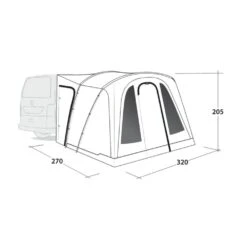 Outwell San Diego Awning (2025) 27 Outwell San Diego Awning (2025) -OUTDOOR WORLD GEAR 111506 san diego drawing perspective2