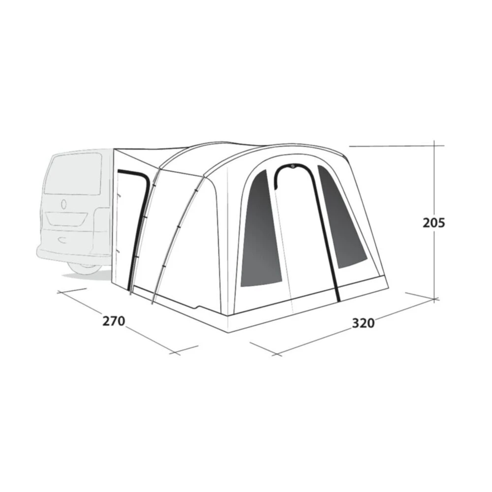 Outwell San Diego Awning (2025) 12 Outwell San Diego Awning (2025) - Image 10