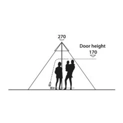 Easy Camp Moonlight Tipi Tent -OUTDOOR WORLD GEAR 120381 moonlight tipi drawing other4