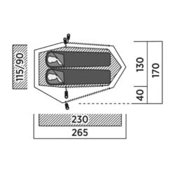 Easy Camp Sarek 2 Tent -OUTDOOR WORLD GEAR 120468 sarek 2 drawing floorplan3