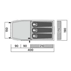 Easy Camp Hemsedal 3 Tent (2025) 15 Easy Camp Hemsedal 3 Tent (2025) -OUTDOOR WORLD GEAR 120474 hemsedal 3 drawing floorplan3