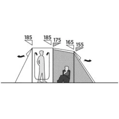 Easy Camp Bokna 4 Tent (2025) -OUTDOOR WORLD GEAR 120494v25 063