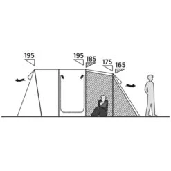 Easy Camp Bokna 5 Tent (2025) -OUTDOOR WORLD GEAR 120495v25 063