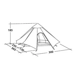 Robens Fairbanks Tipi (2023) 10 Robens Fairbanks Tipi (2023) -OUTDOOR WORLD GEAR 130112 fairbanks drawing perspective 10959