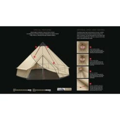 Robens Kiowa Tipi Tent (2024) 22 Robens Kiowa Tipi Tent (2024) -OUTDOOR WORLD GEAR 130188 kiowa feature photo6