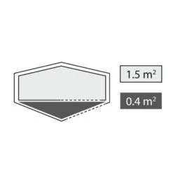 Robens Starlight 1 Exp Tent (2025) 18 Robens Starlight 1 Exp Tent (2025) -OUTDOOR WORLD GEAR 130403 starlight 1 exp drawing other5