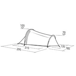 Robens Challenger 2 Exp Tent (2025) 29 Robens Challenger 2 Exp Tent (2025) -OUTDOOR WORLD GEAR 130405 challenger 2 exp drawing perspective2