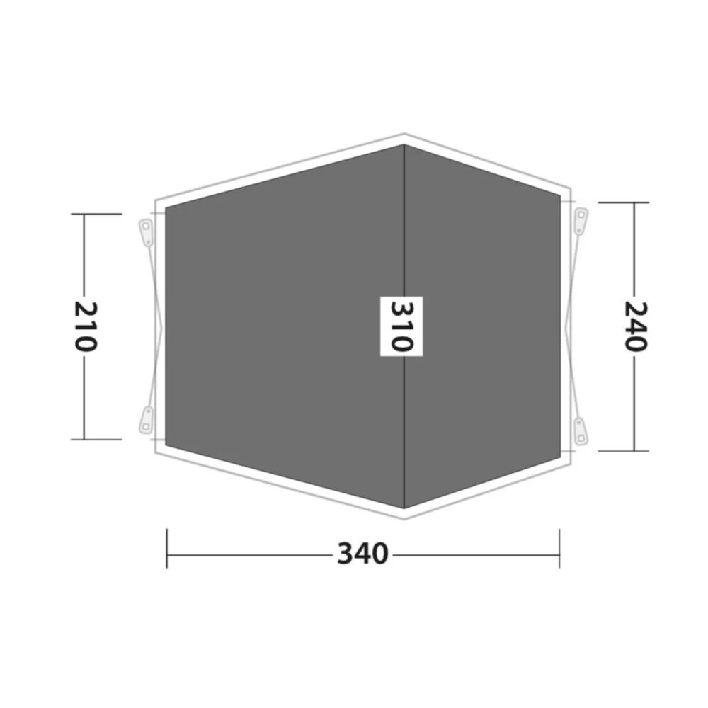Outwell Woodcrest Footprint Groundsheet 4 Outwell Woodcrest Footprint Groundsheet - Image 2