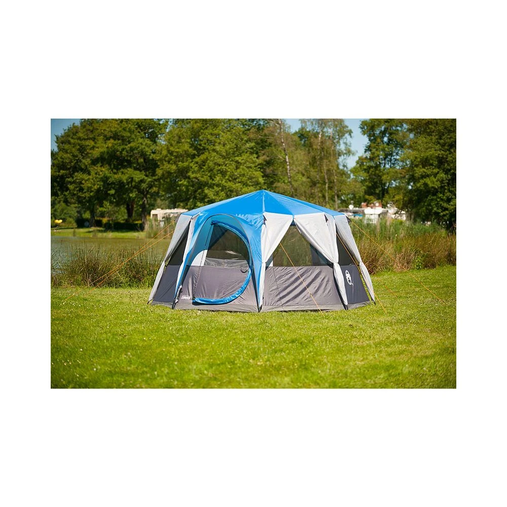 Coleman Cortes Octagon 8 Tent (Blue) 6 Coleman Cortes Octagon 8 Tent (Blue) - Image 4