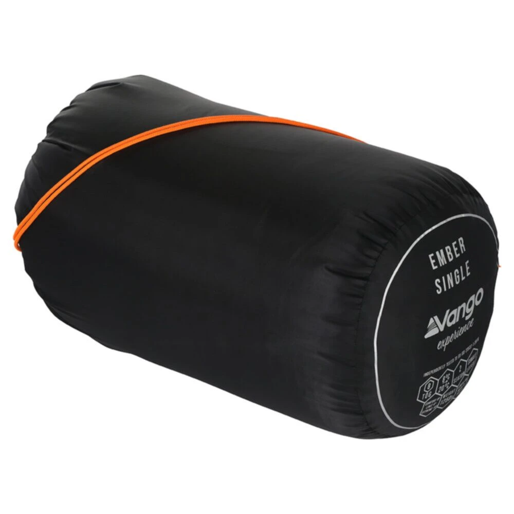 Vango Ember Single Sleeping Bag (Black) 5 Vango Ember Single Sleeping Bag (Black) - Image 3