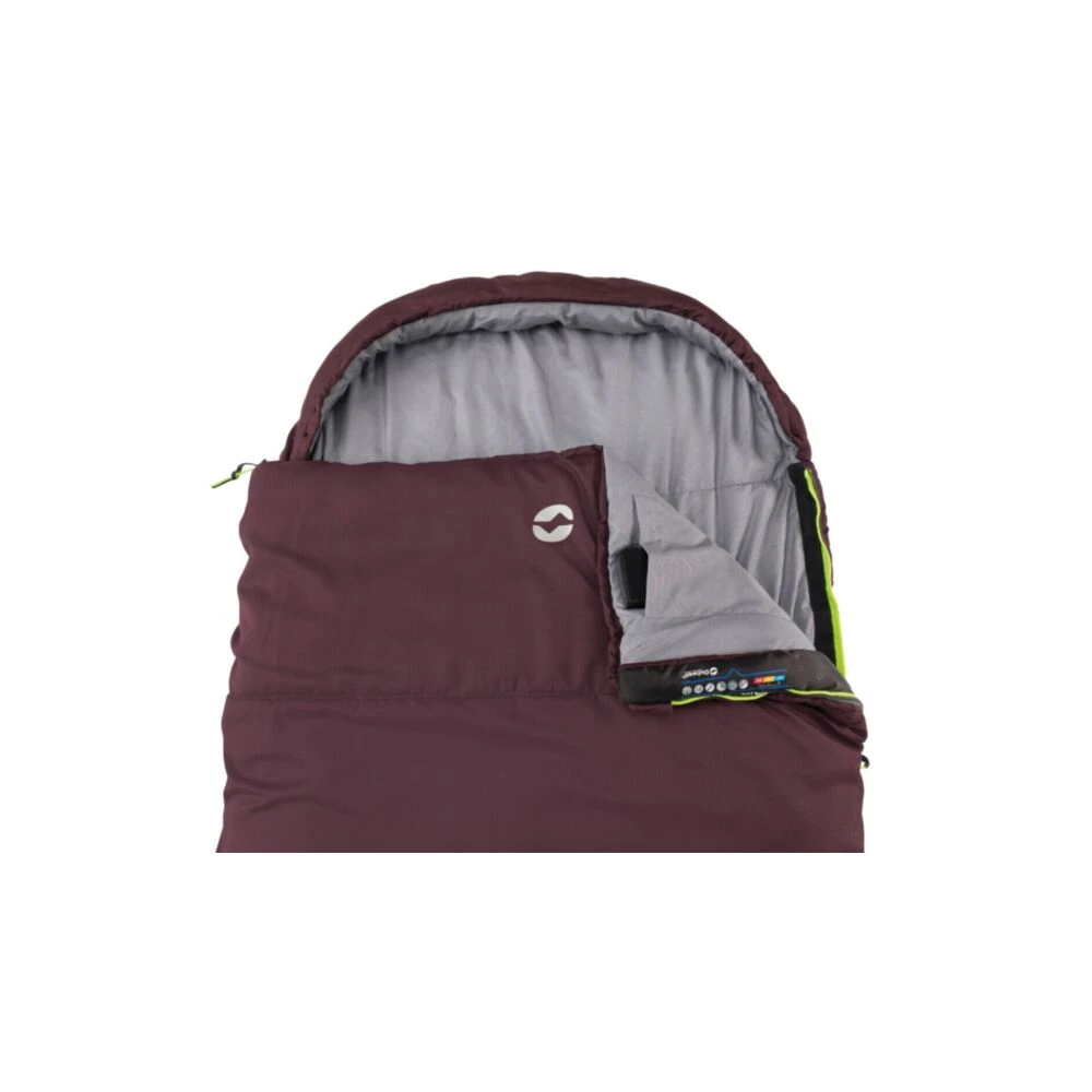 Outwell Campion Lux Sleeping Bag (Aubergine) 7 Outwell Campion Lux Sleeping Bag (Aubergine) - Image 5