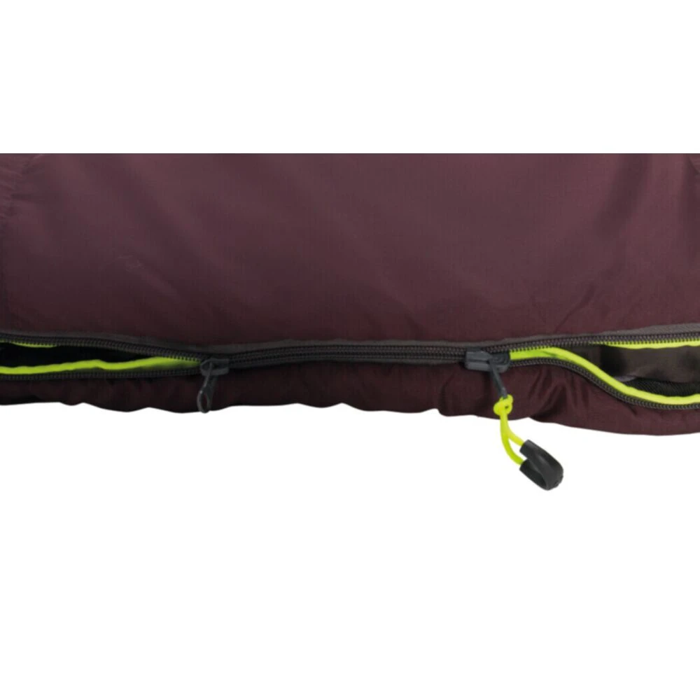 Outwell Campion Lux Sleeping Bag (Aubergine) 8 Outwell Campion Lux Sleeping Bag (Aubergine) - Image 6