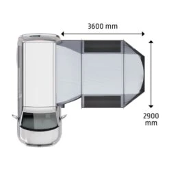 Kampa Action Drive Away Awning -OUTDOOR WORLD GEAR action pole 7