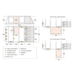 Vango Airbeam Vango Anantara IV 650xl Air Tent 24 Vango Airbeam Vango Anantara IV 650xl Air Tent -OUTDOOR WORLD GEAR airbeam si pro floorplan anantara iii air 650xl with pods