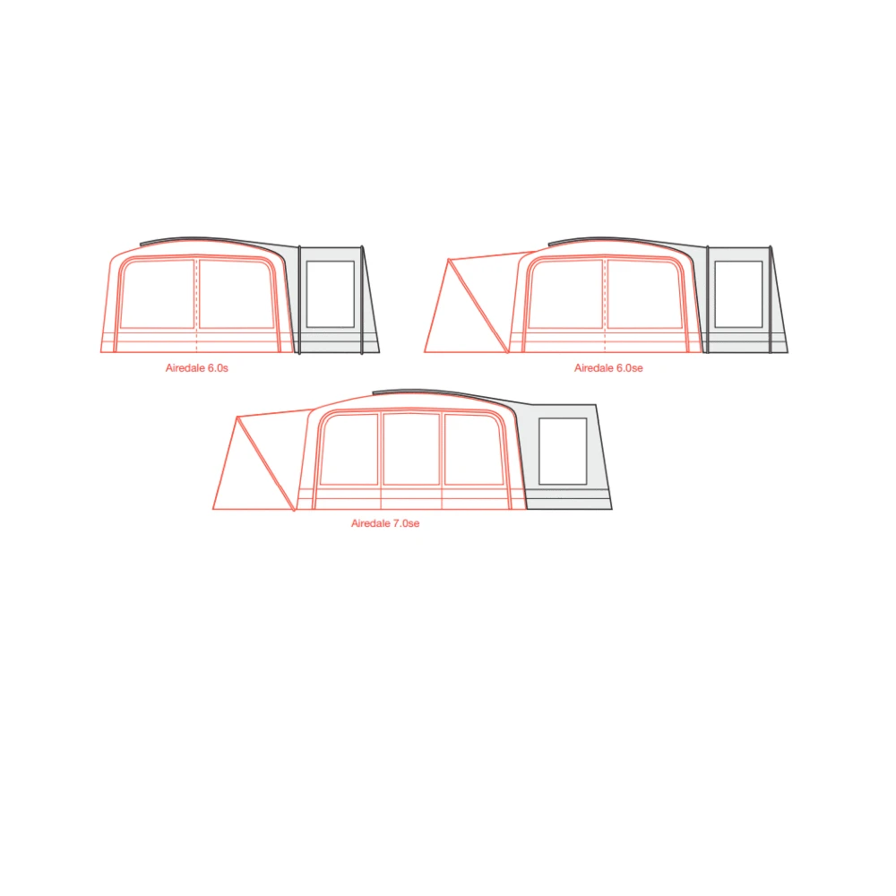 Outdoor Revolution Airedale F/G Side Porch 4 Outdoor Revolution Airedale F/G Side Porch - Image 2