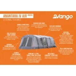 Vango Airbeam Vango Anantara IV 450xl Air Tent 30 Vango Airbeam Vango Anantara IV 450xl Air Tent -OUTDOOR WORLD GEAR anantara iv air 450xl lowres