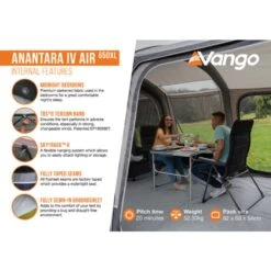 Vango Airbeam Vango Anantara IV 650xl Air Tent 34 Vango Airbeam Vango Anantara IV 650xl Air Tent -OUTDOOR WORLD GEAR anantara iv air 650xl2 lowres