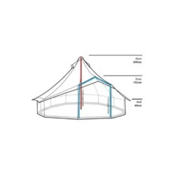 Outdoor Revolution Bell Star 400 - Polycotton (2025) 15 Outdoor Revolution Bell Star 400 - Polycotton (2025) -OUTDOOR WORLD GEAR bell star floor