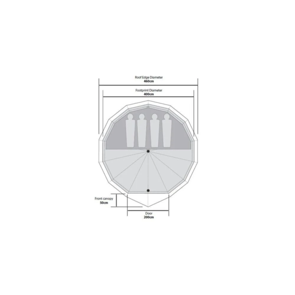 Outdoor Revolution Bell Star 400 - Polycotton (2025) 6 Outdoor Revolution Bell Star 400 - Polycotton (2025) - Image 4