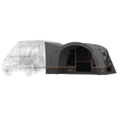 Vango Airbeam Vango Cove III Air Mid Awning (2024) -OUTDOOR WORLD GEAR cove iii air mid lr