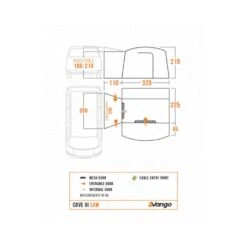 Vango Cove III Low Poled Awning (2025) 15 Vango Cove III Low Poled Awning (2025) -OUTDOOR WORLD GEAR cove iii low floorplan low res small