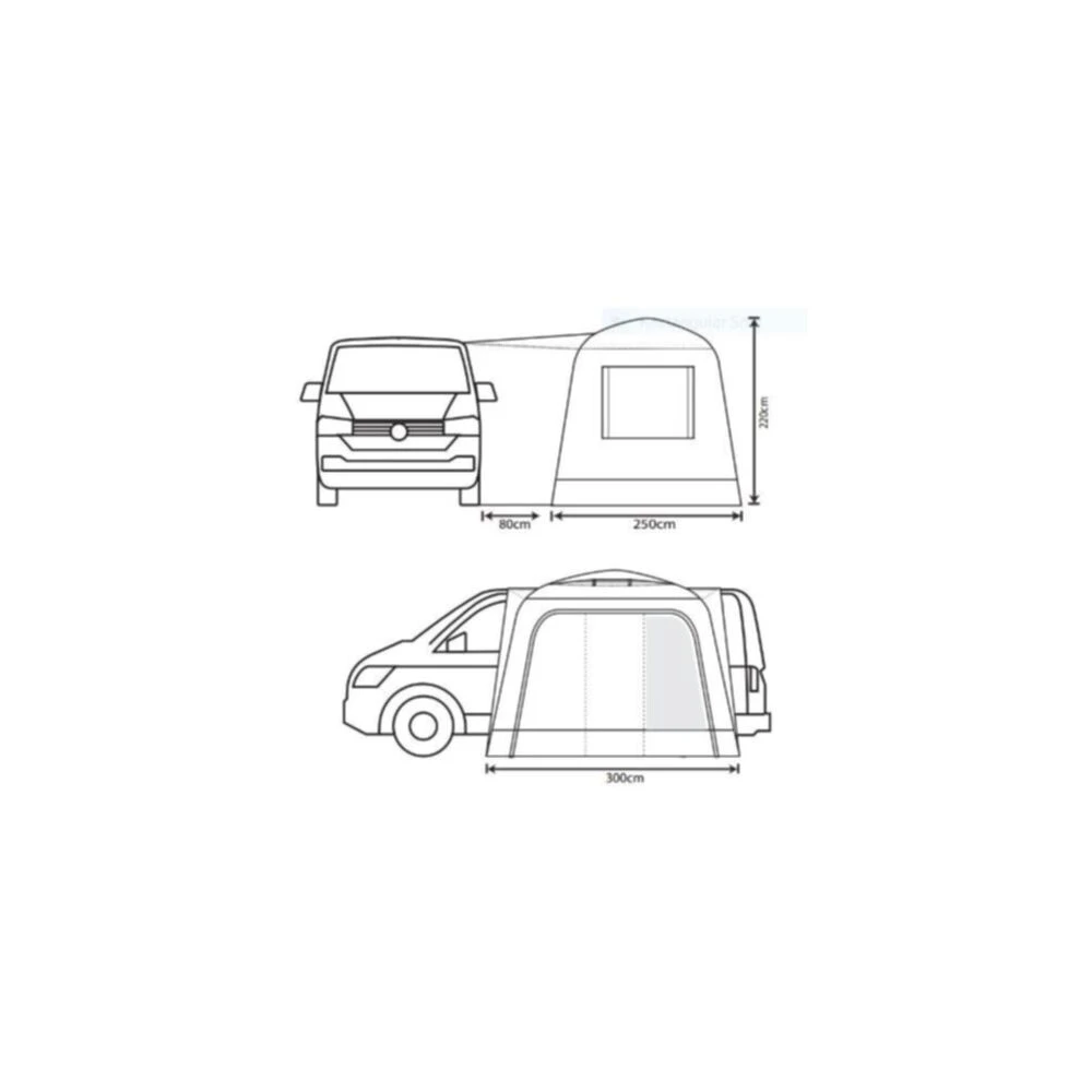 Outdoor Revolution Cayman Cuda XL Awning (180-240cm) 8 Outdoor Revolution Cayman Cuda XL Awning (180-240cm) - Image 6