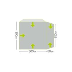 Quest Eagle Poled Drive Away Awning (Low: 180 - 210cm) 7 Quest Eagle Poled Drive Away Awning (Low: 180 - 210cm) -OUTDOOR WORLD GEAR eagle pole low fl