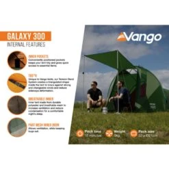 Vango Galaxy 300 Tent (2025) 28 Vango Galaxy 300 Tent (2025) -OUTDOOR WORLD GEAR galaxy 300 infographic2 lowres