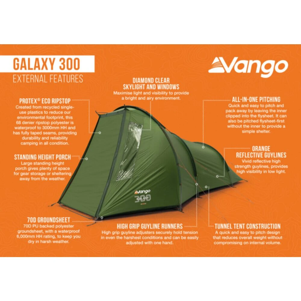 Vango Galaxy 300 Tent (2025) 14 Vango Galaxy 300 Tent (2025) - Image 12