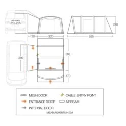 Vango Airbeam Vango Galli Pro Air Mid Awning 23 Vango Airbeam Vango Galli Pro Air Mid Awning -OUTDOOR WORLD GEAR galli pro air mid floorplan low