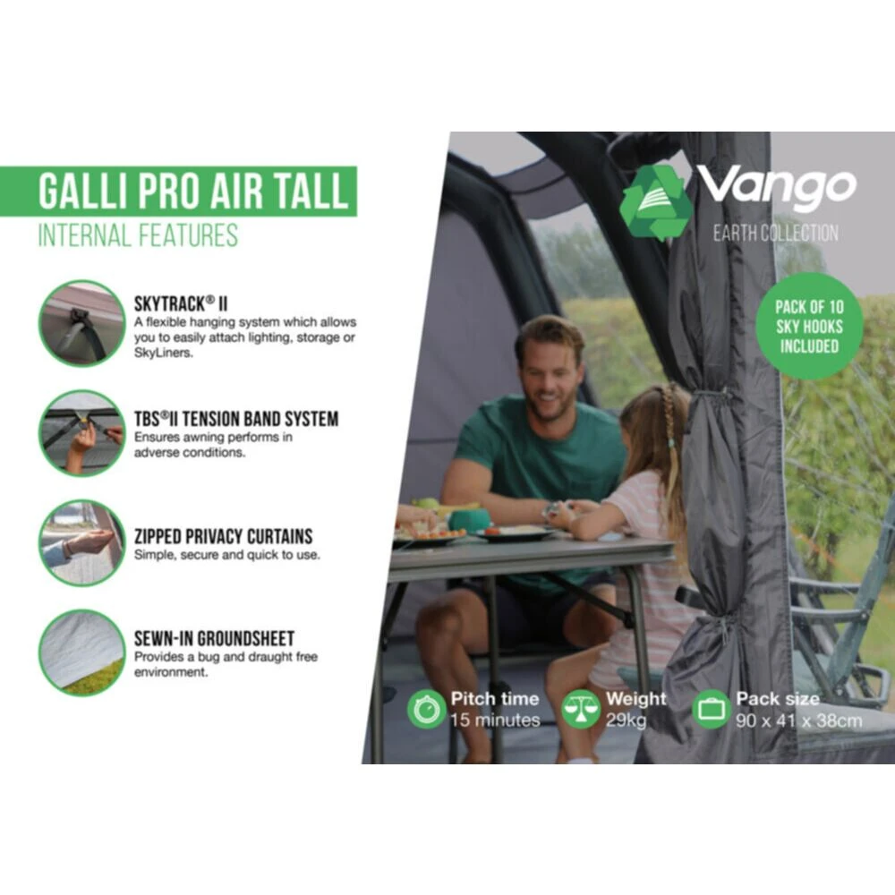 Vango Airbeam Vango Galli Pro Air Tall Awning 21 Vango Airbeam Vango Galli Pro Air Tall Awning - Image 19