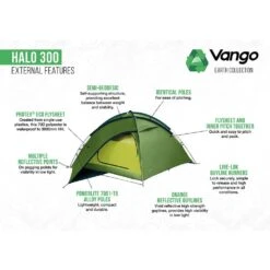 Vango Halo 300 Tent (2024) -OUTDOOR WORLD GEAR halo 3002 lr 1