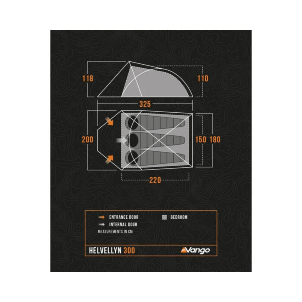 Vango Helvellyn 300 Tent (2025) 8 Vango Helvellyn 300 Tent (2025) - Image 6