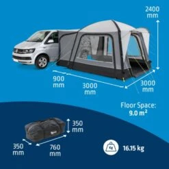 Kampa Cross Air Awning 14 Kampa Cross Air Awning -OUTDOOR WORLD GEAR kampa cross 5