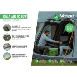 Vango Airbeam Vango Kela Air TC Low Awning -OUTDOOR WORLD GEAR kela air tc low2 1 1