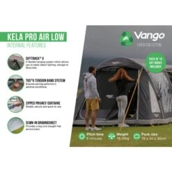 Vango Airbeam Vango Kela Pro Air Awning Low 31 Vango Airbeam Vango Kela Pro Air Awning Low -OUTDOOR WORLD GEAR kela pro air low2 1